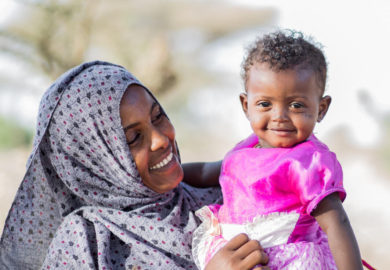 Seada Mohammod is a leader at the survilliance group. “I am thankful that my older children are all boys and I am thankful that in my baby girl’s time, I learned about all the consequences of FGM/C. 
Afar region © UNICEF Ethiopia/2019/Tadesse