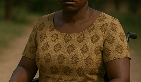 Woman with disability