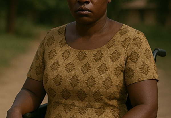 Woman with disability